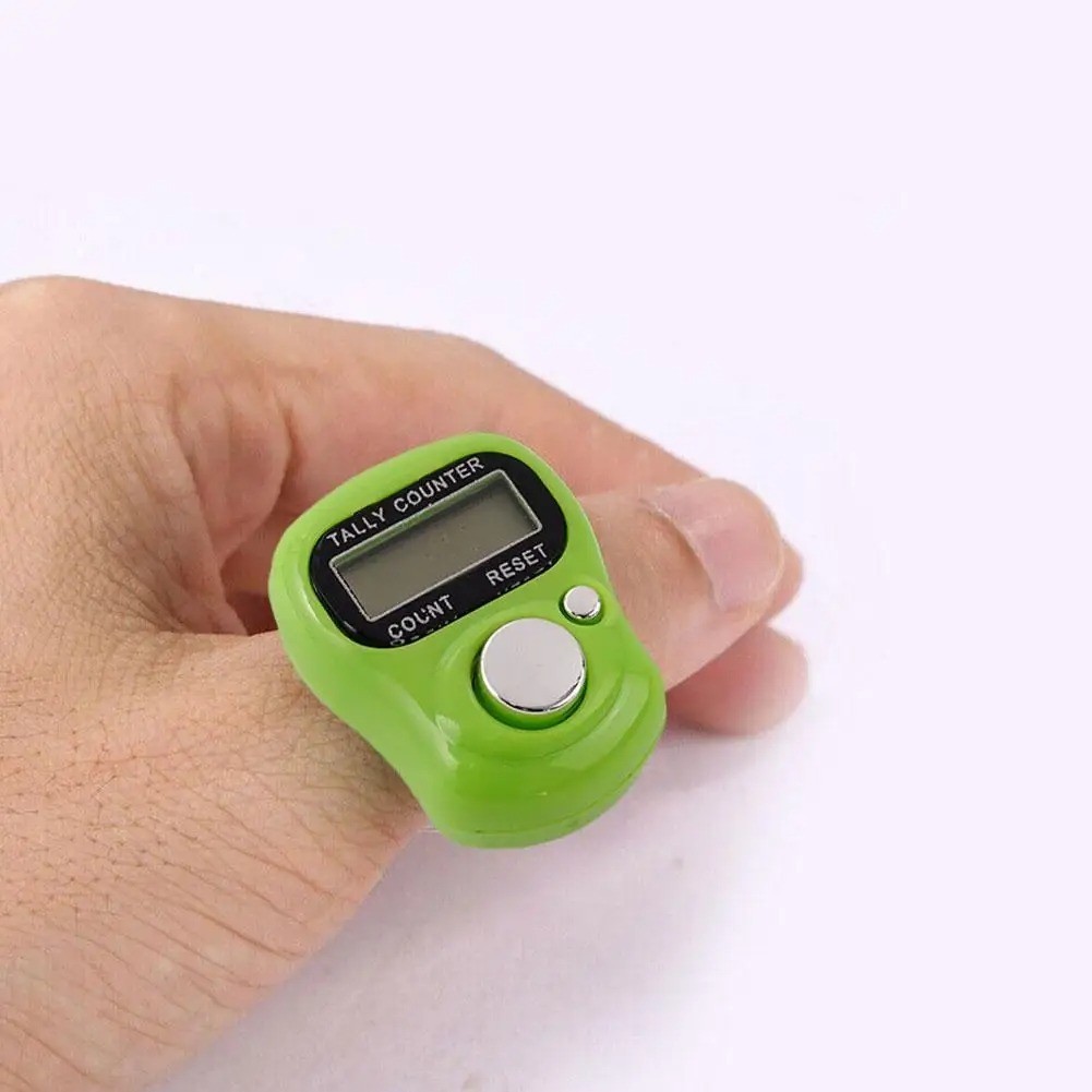 Digital Finger Counter Ring Hand Tally Clicker Knitting Row Counter