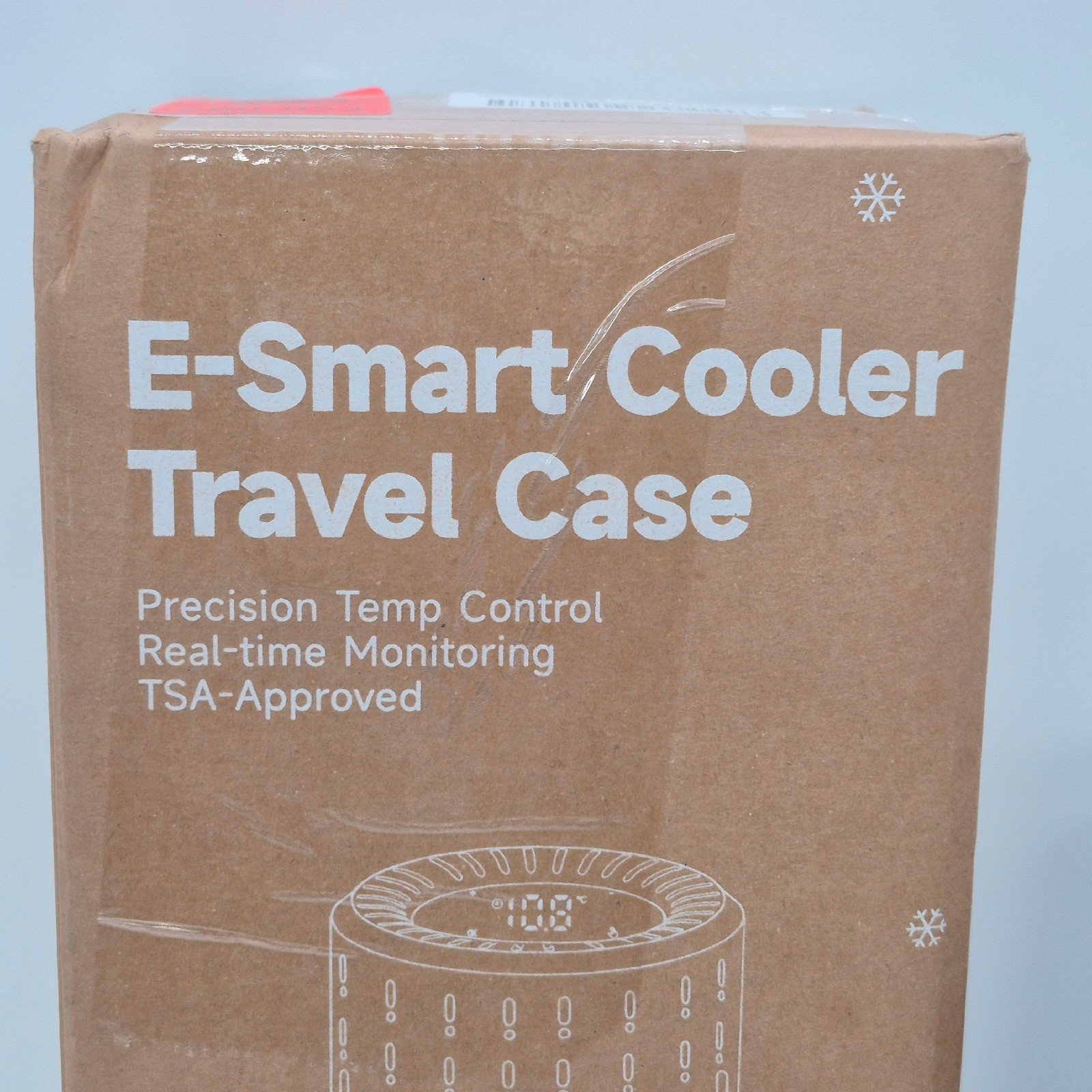 Electric Insulin Cooler Travel Case Lenke w/ USB Charger Biogel Ice Box Open Box