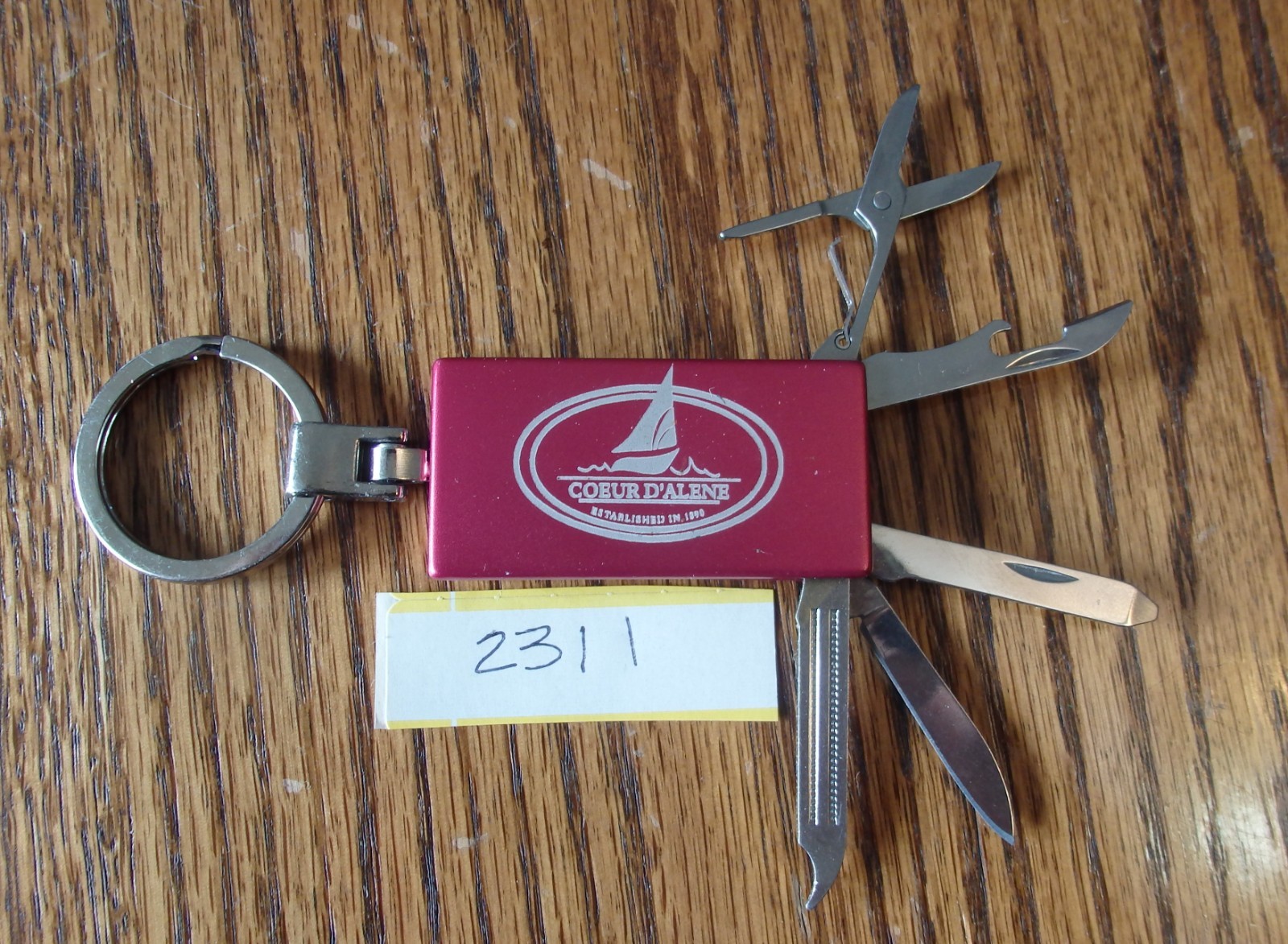 8 Function Amanda Unbranded Pocket Multi Foldaway Key Chain Knife (#2311)