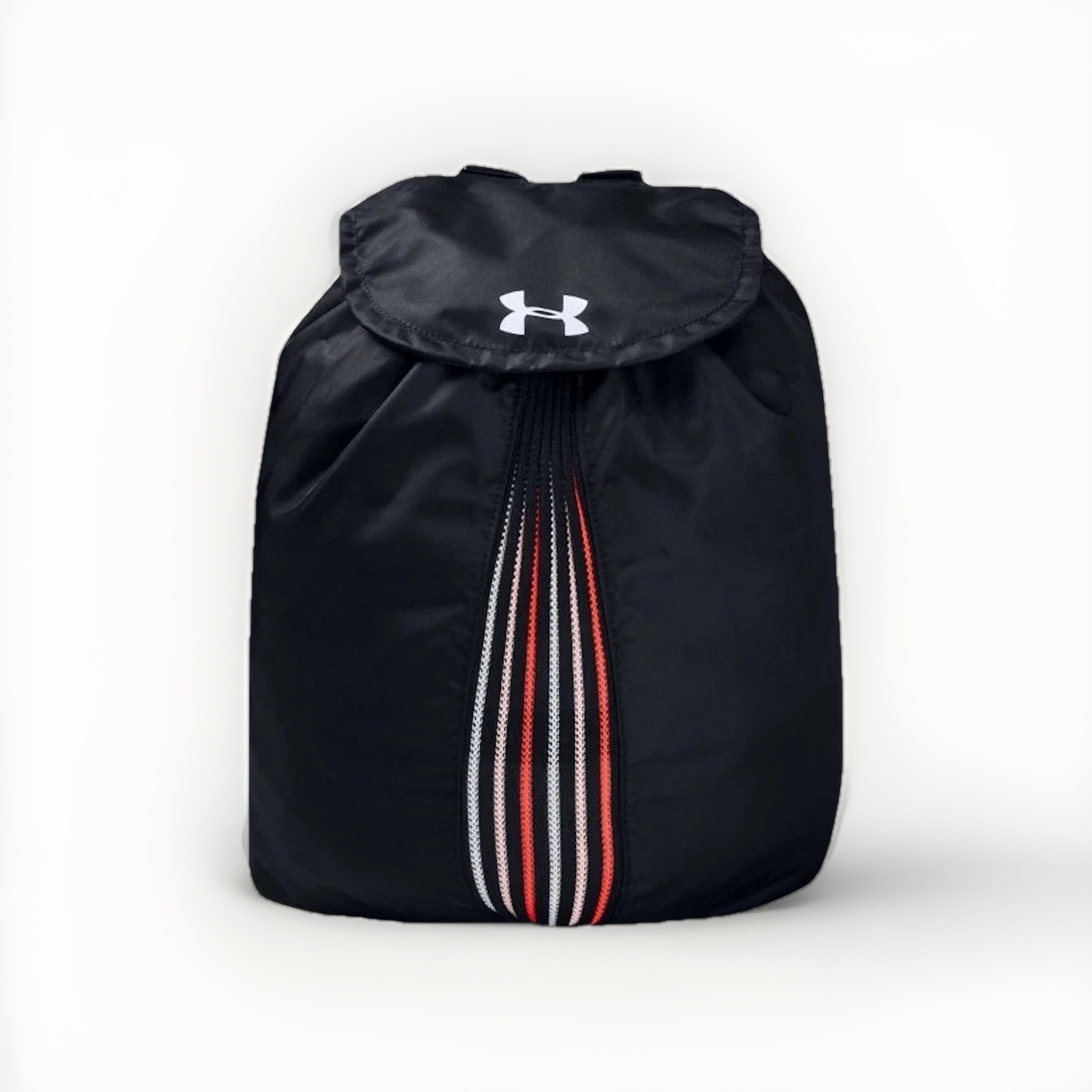 Under Armour Unisex Color Reveal Sackpack, Black/White Sports Travel Gym Bag