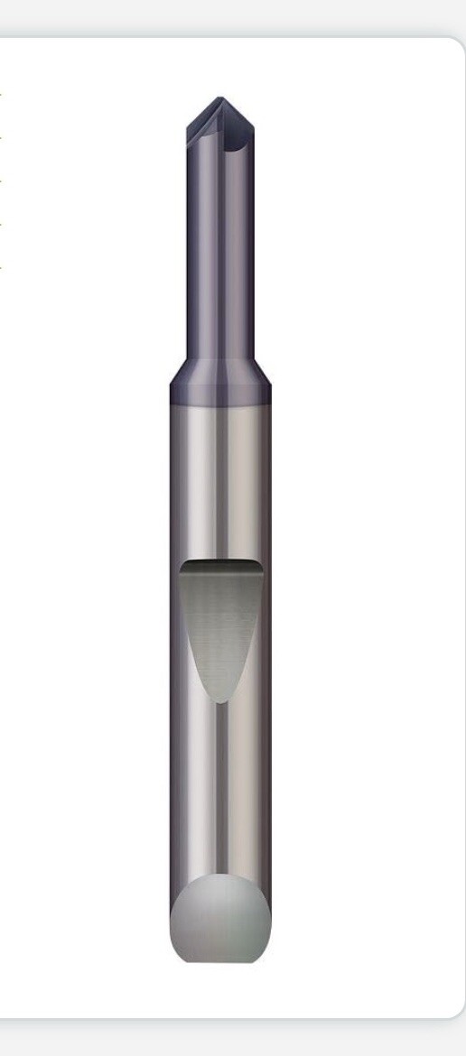Micro 100 QCS-187-120 Carbide Countersink and Chamfer Quick Change USA 🇺🇸 New