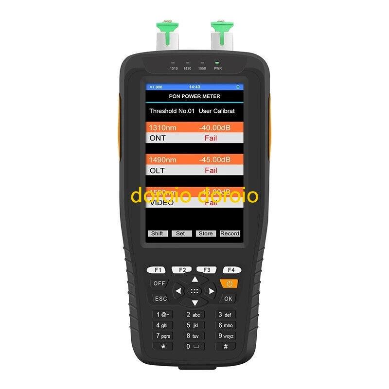 TM70B PON Fiber Optic Power Meter Wavelengths 1310/1490/1550nm Optic Fiber SJRS