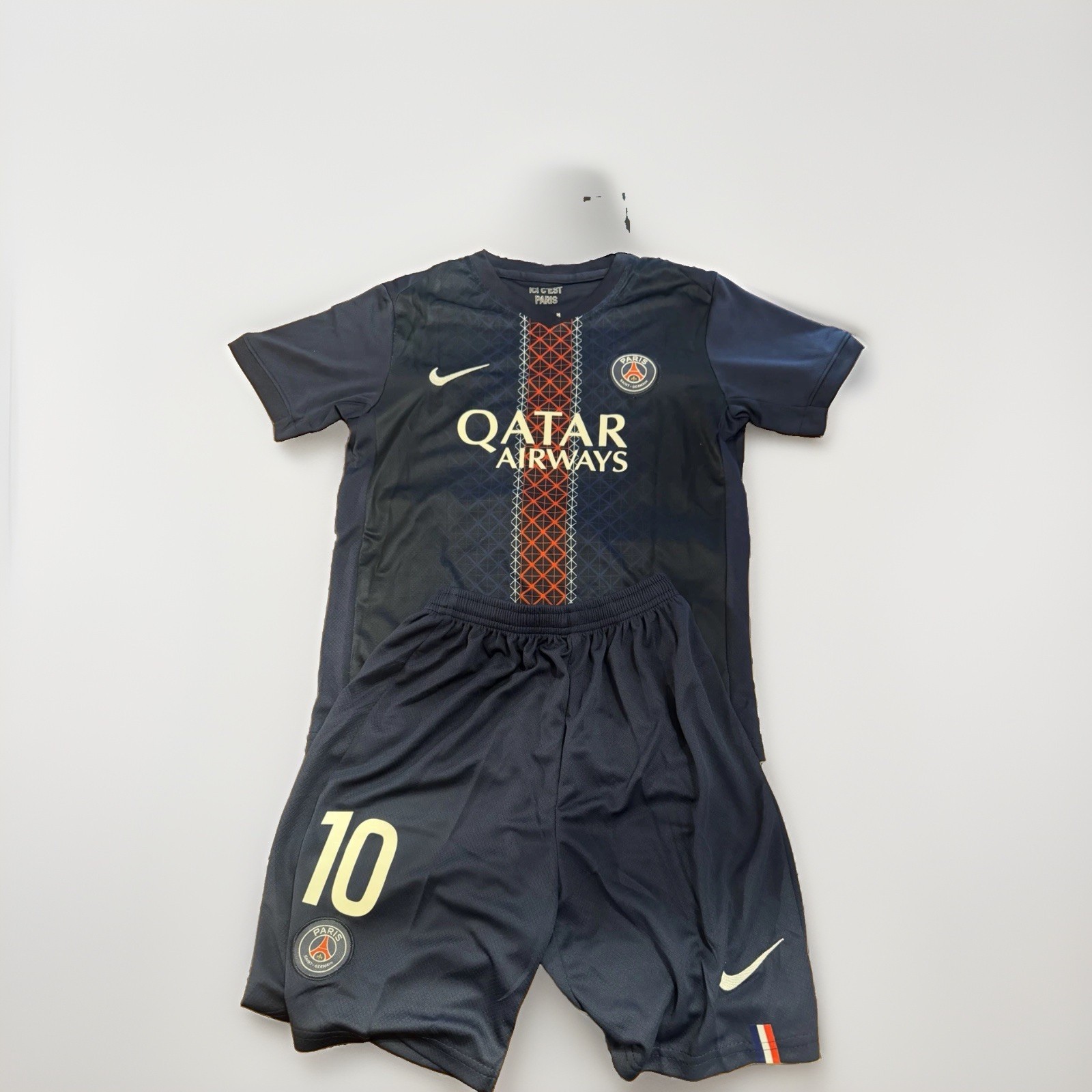 Nike PSG O. Dembélé #10 Soccer Jersey & Shorts! This Includes 2 Sets Sizes 26,28