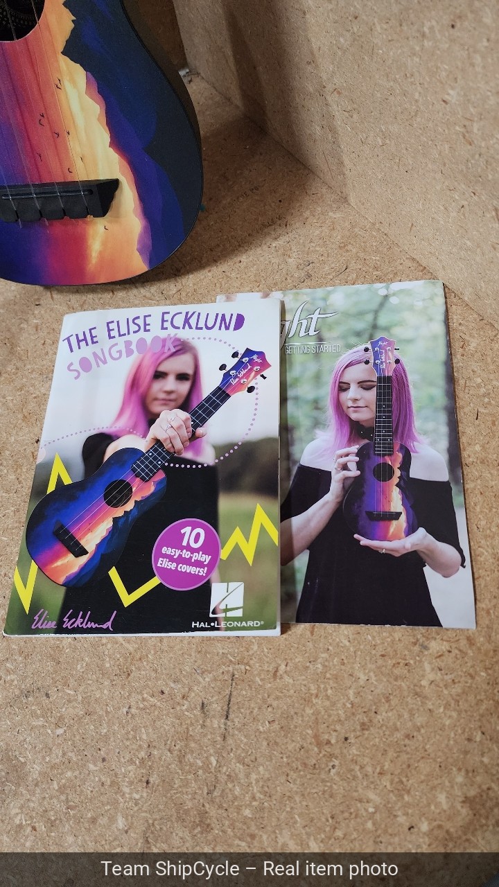 Flight Elise Ecklund Sunset Travel Ukulele Bundle G2U