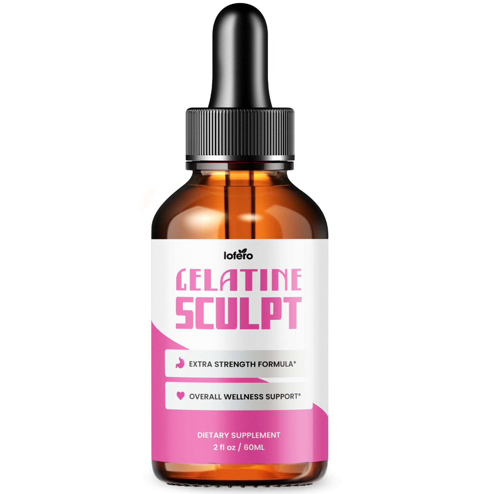 Gelatine Sculpt Drops, Natural Metabolism Support & Healthy Weight Loss (2oz)