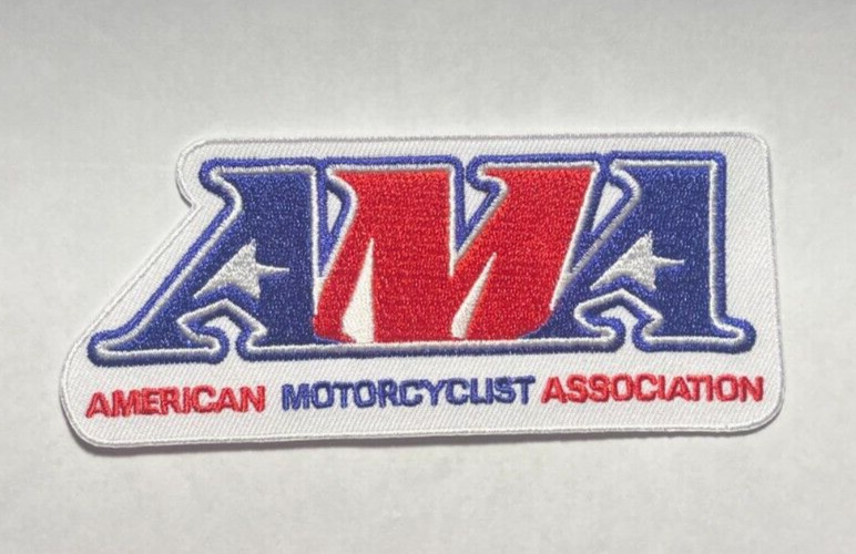 AMA patch AMERICAN MOTORCYCLE ASSOCIATION patch ama vest jacket patch  4 7/8"
