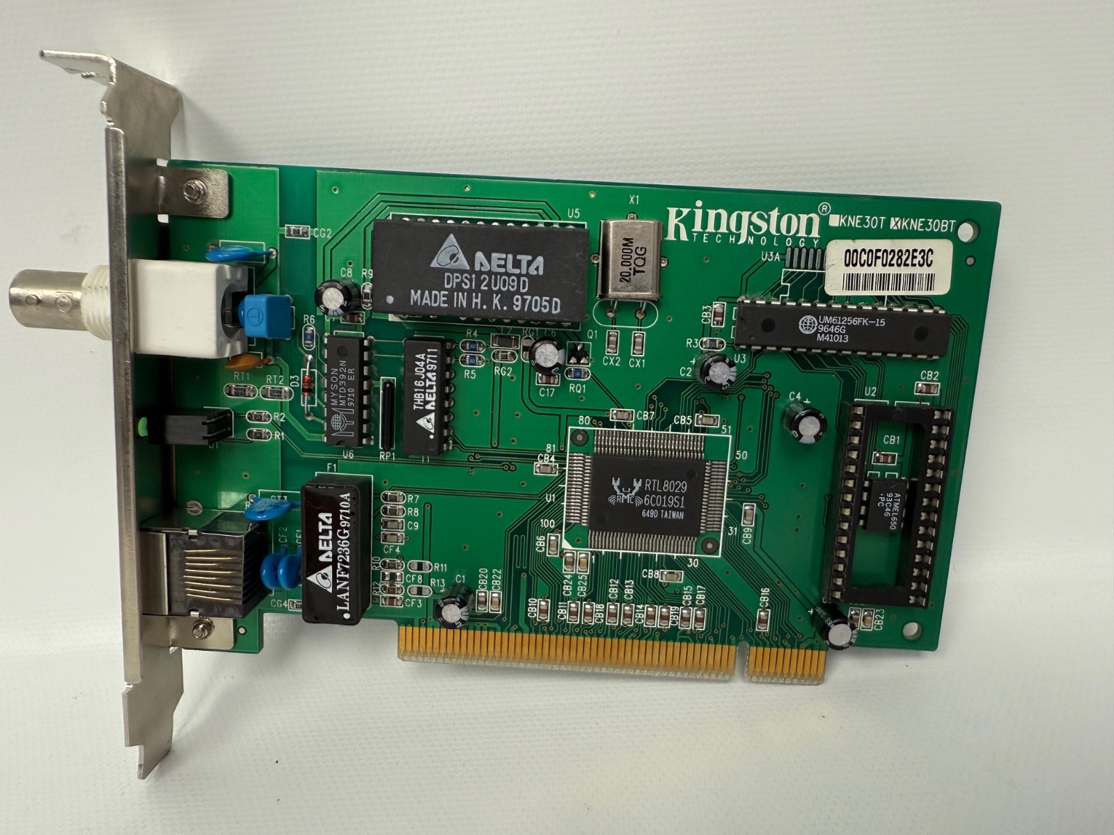 KINGSTON KNE30BT PCI ETHERNET ADAPTER COAX/TP