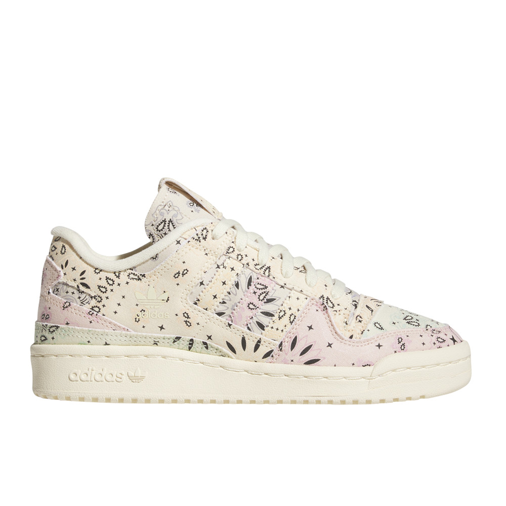 adidas Forum 84 Low Cl  Womens Off White, Pink Sneakers Casual Shoes JH7948