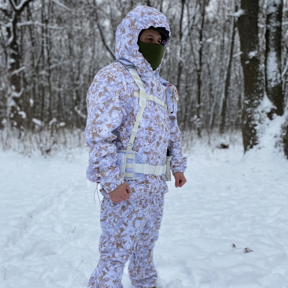 Pencott Snowdrift Winter Camouflage Suit | Snow & Alpine Hunting Wear Tactical