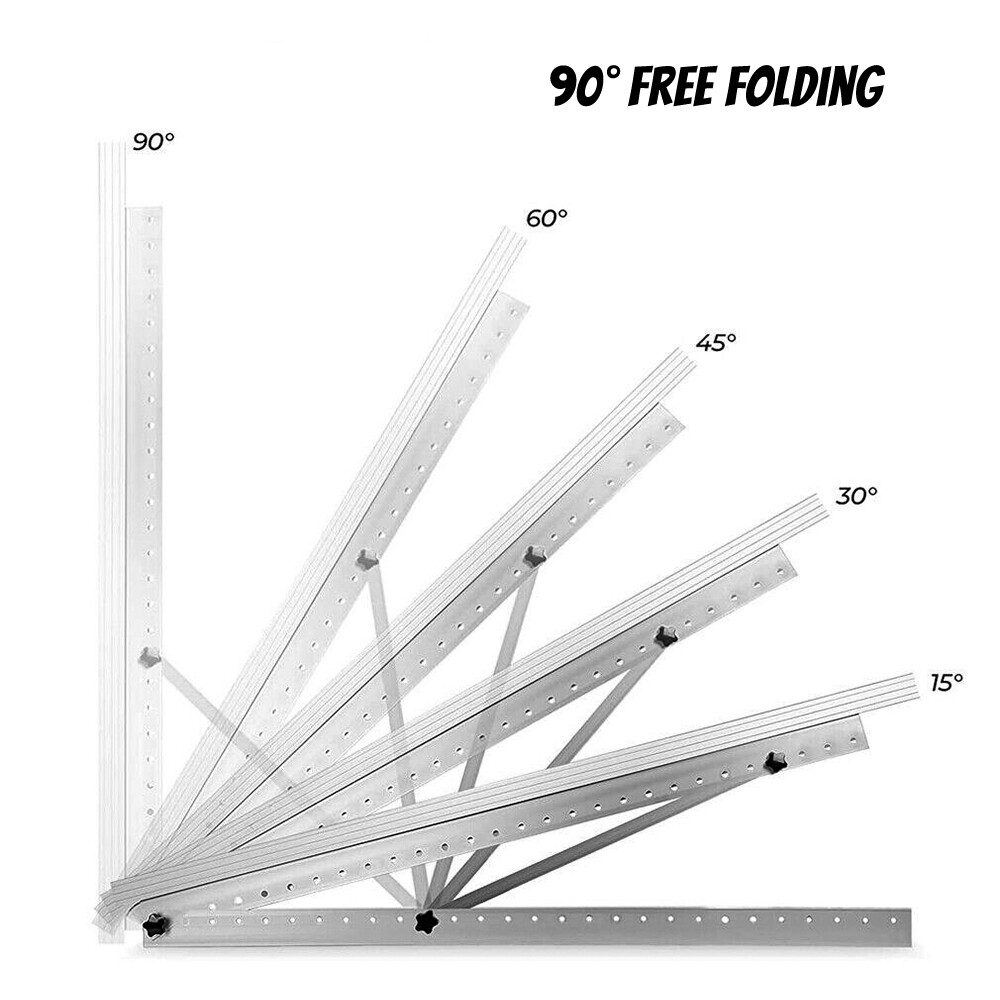 Solar Panel Mounting Brackets Adjustable Angle Solar Panel Tilt Mount Bracket US