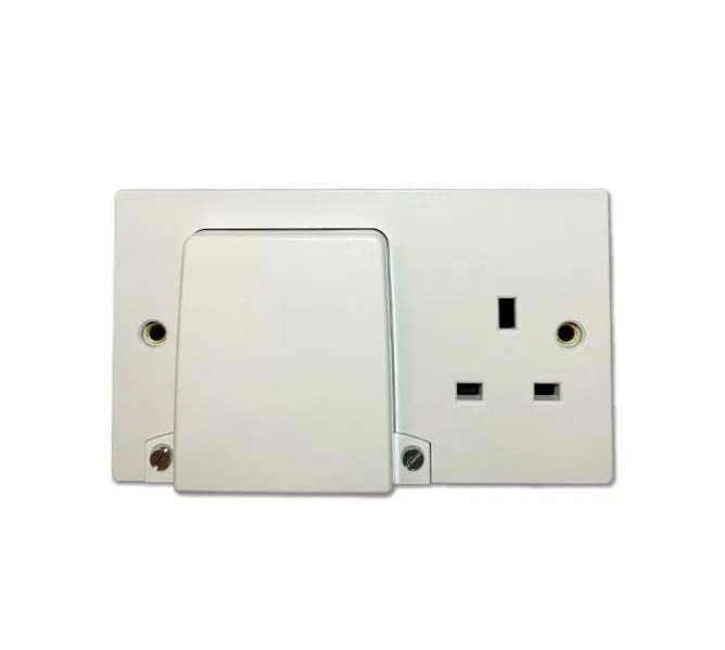 Stanic Duo Dual Cooker Connection Unit 45A with 13A Socket