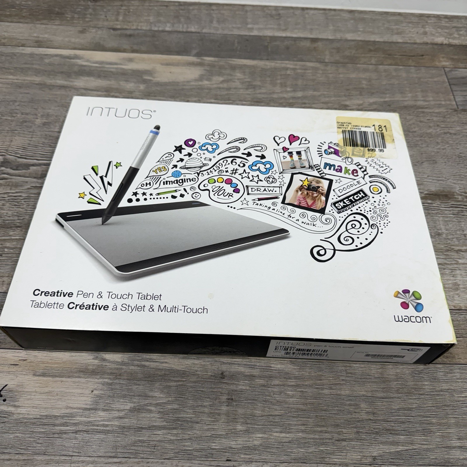 Wacom Intuos Creative Pen & Touch Wired Graphics Tablet with Stylus