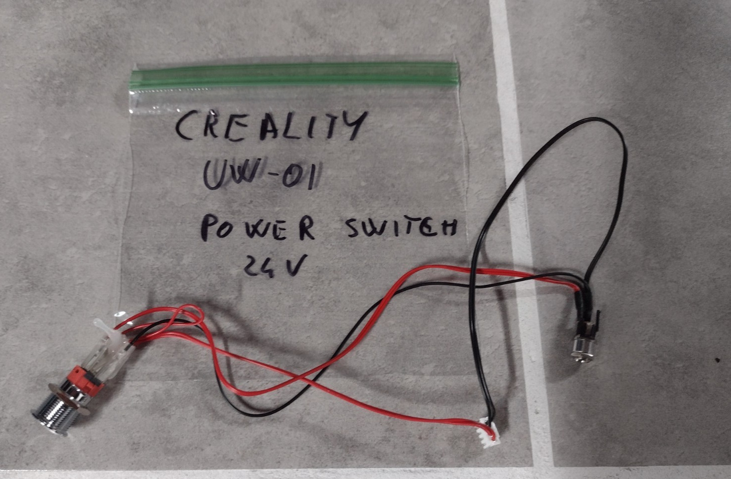 Start switch for Creality UW-01 washing & curing machine - new parts