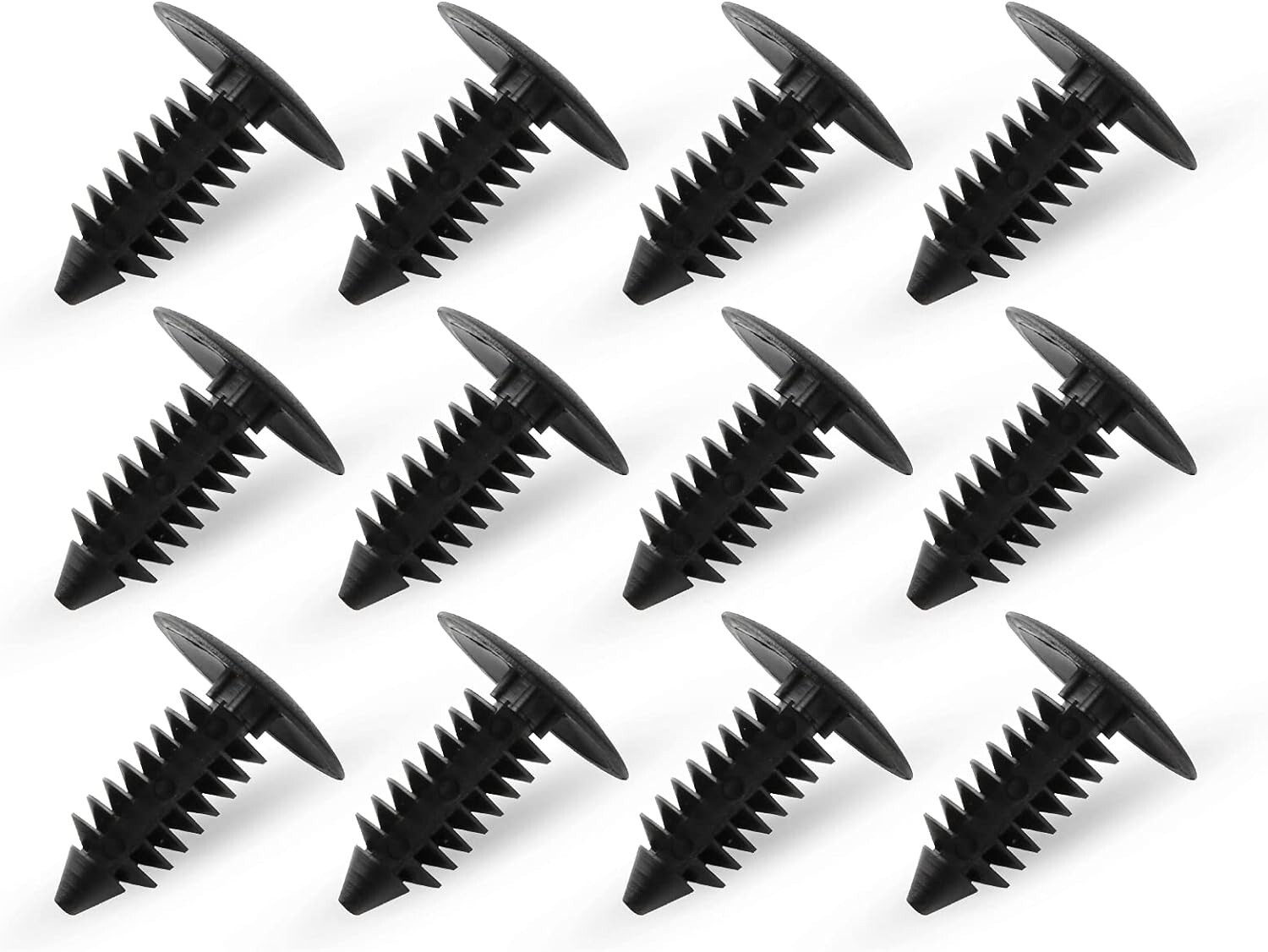 150X Bumper Fastener Clips Auto Car Hole Plastic Rivets Retainer Fender Push Pin