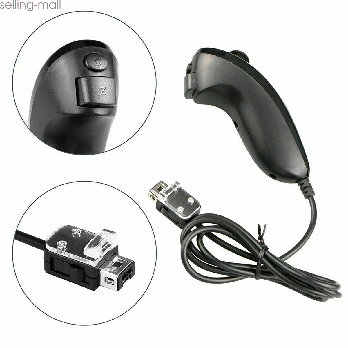 Built-in Motion Plus Wii Remote & Nunchuck Controller for Nintendo Wii Wii U
