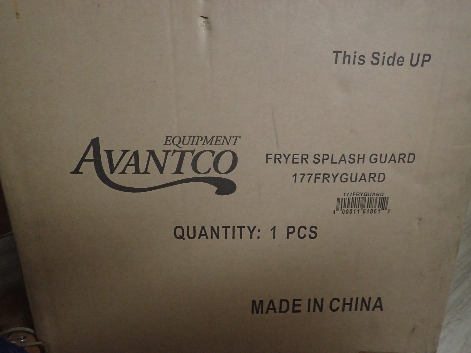 Splash Guard -Deep Fryer - Commercial Right Left - 20 1/2" x 18" Stainless Steel