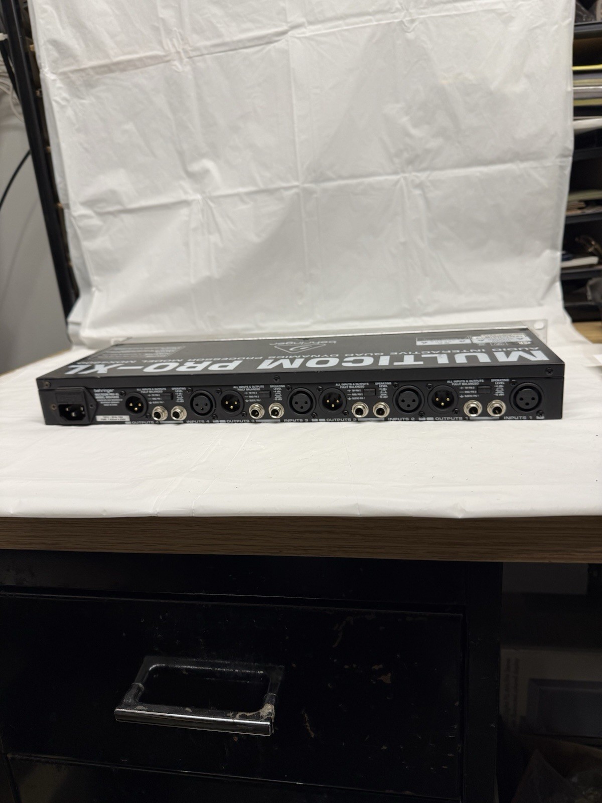 Behringer MULTICOM PRO-XL MDX4600 4-Channel Rackmount Dynamic Processor