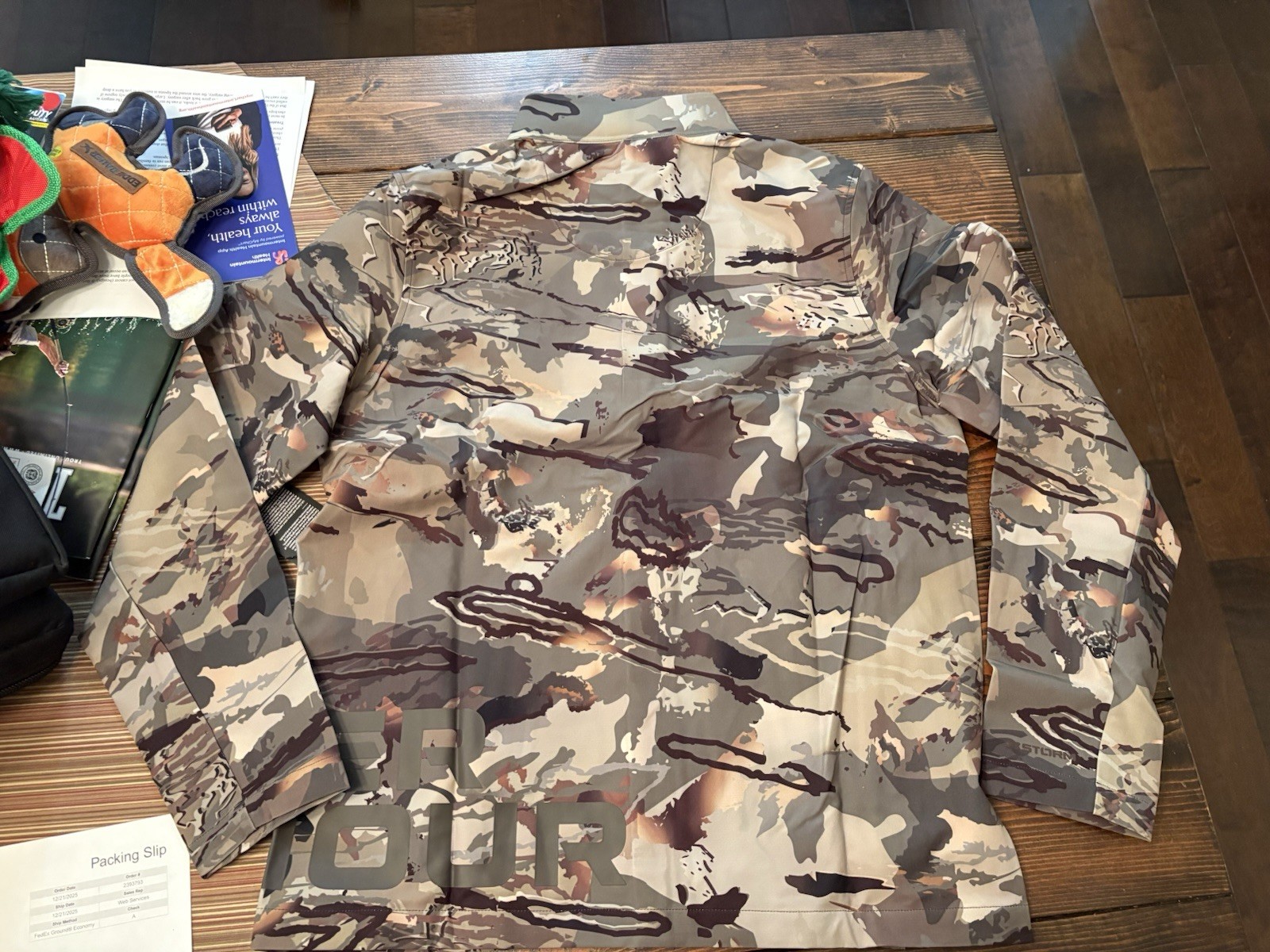 NEW Under Armour UA Hardwoods Graphic Camo Hunting Jacket M Medium