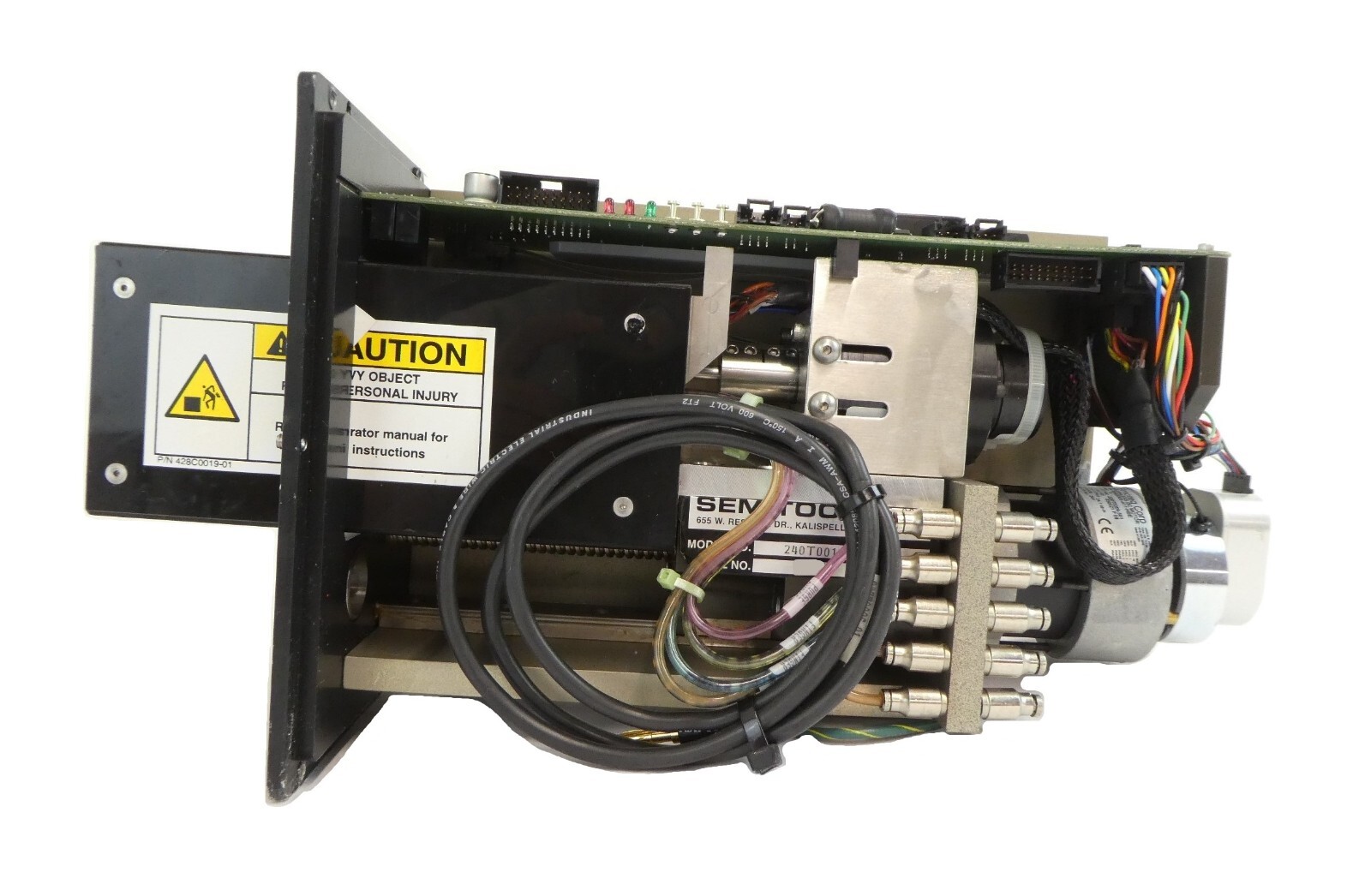 Semitool 240T0016-503 Equinox Wafer Servo Lift Rotate 240T0016IOO-503 Refurb