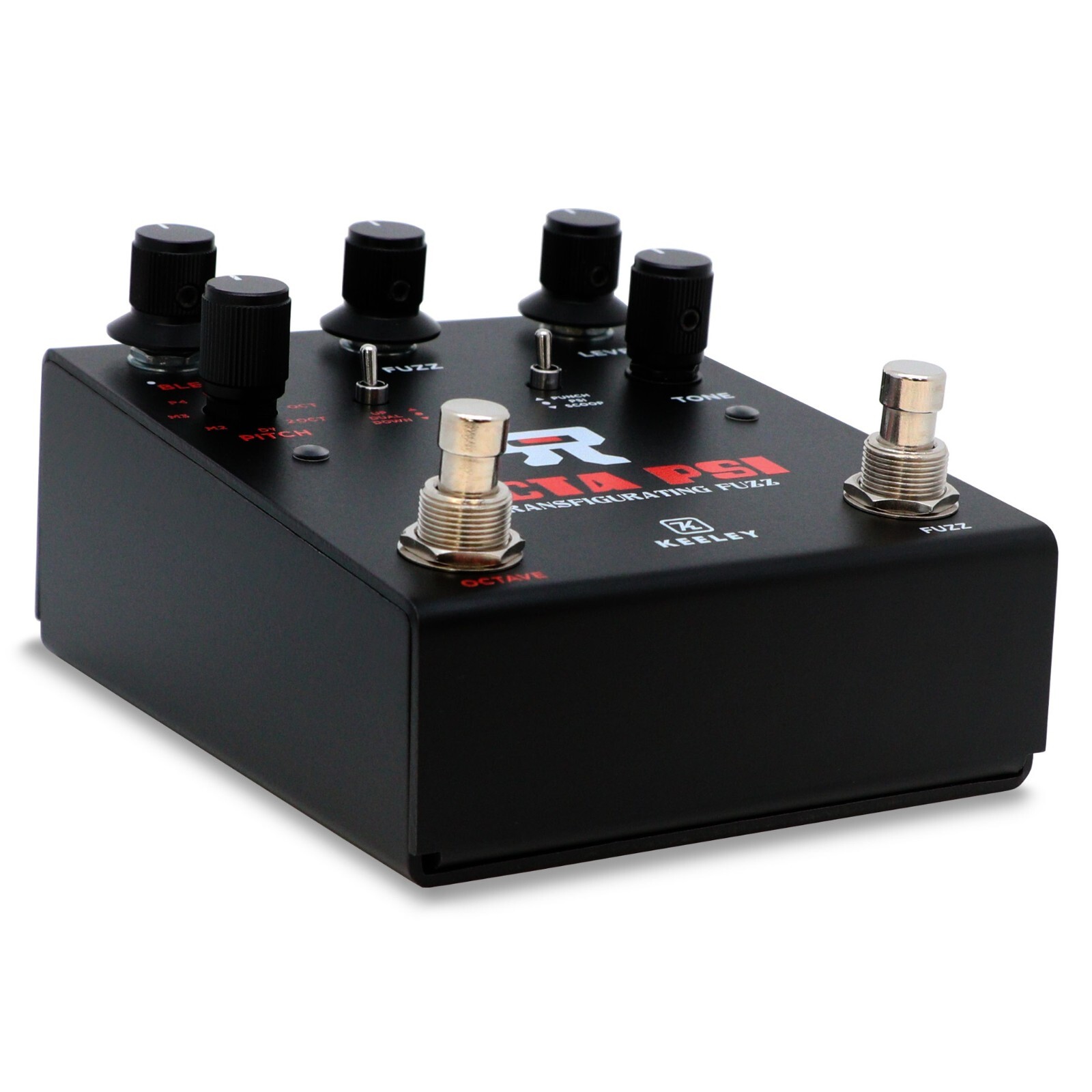 New Keeley Octa Psi Transfigurating Fuzz Guitar Effects Pedal