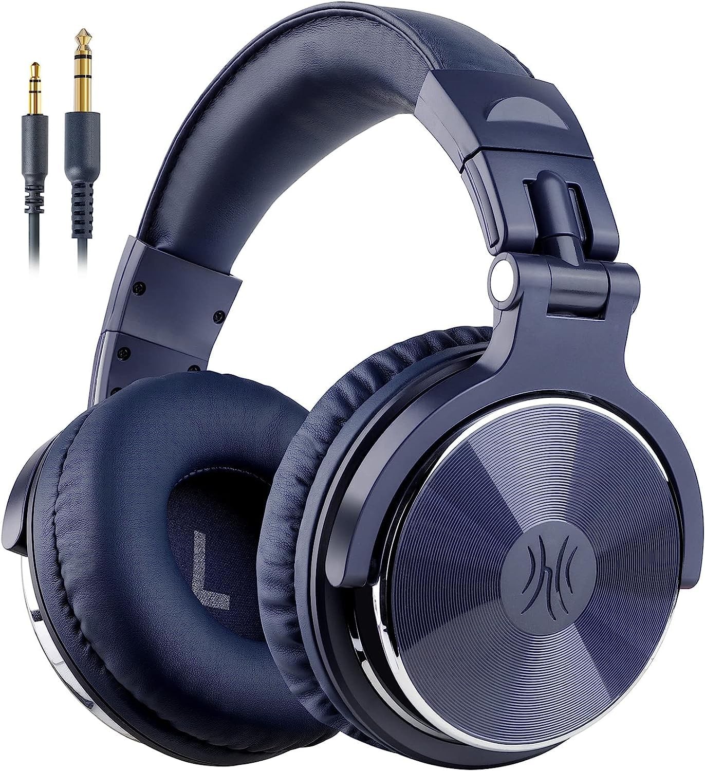 OneOdio Wired Over Ear Headphones Studio Monitor & Mixing One Size, Dark Blue