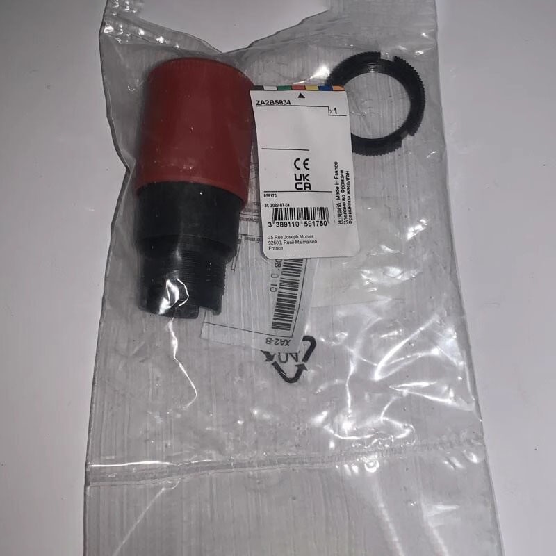 ZA2BS834 Ø30mm ZA2BS844 Ø40mm Red Rotary Reset Emergency Stop Button Head