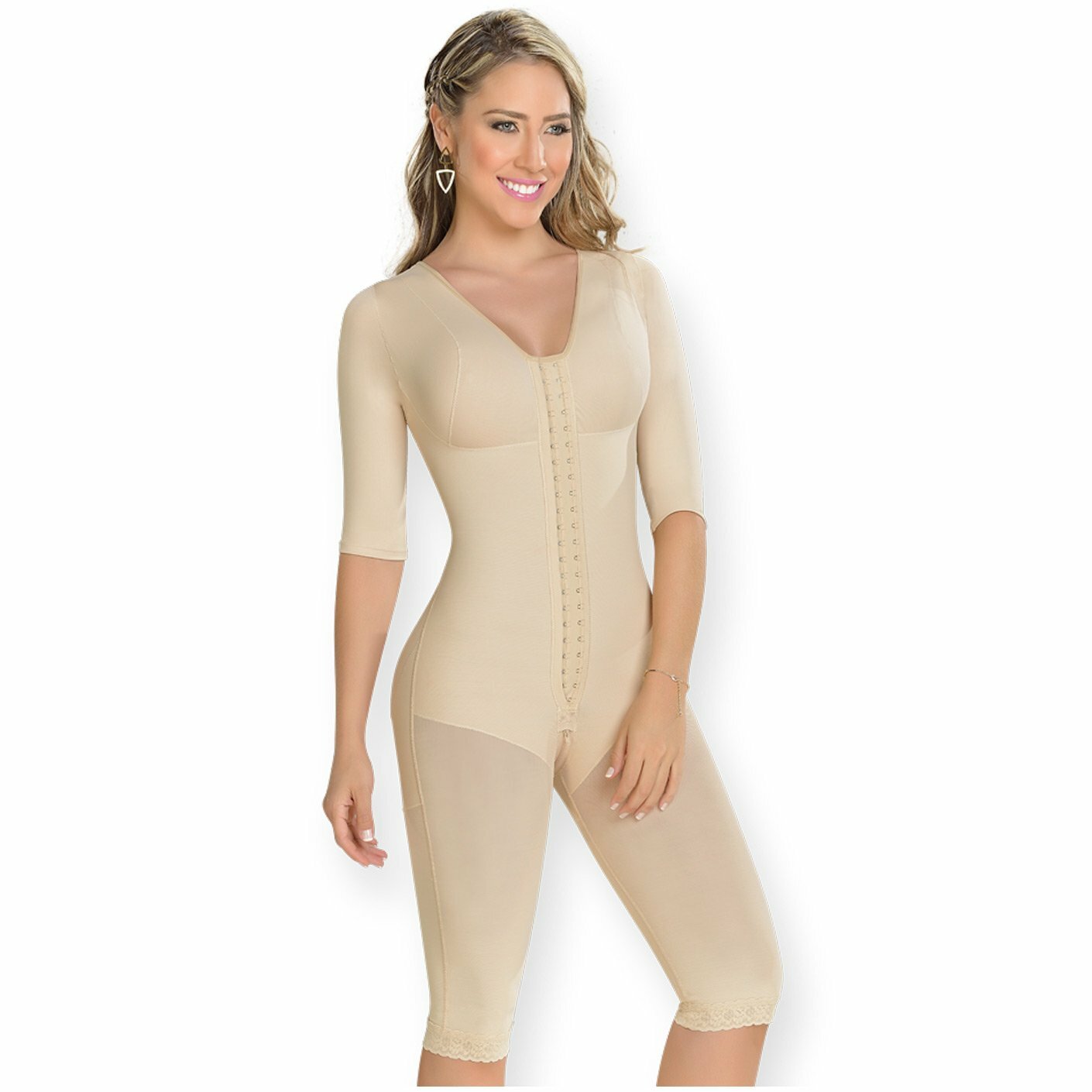 M&D 0161 Fajas Colombianas Posquirúrgicas Firm Compression Post Surgery Garment