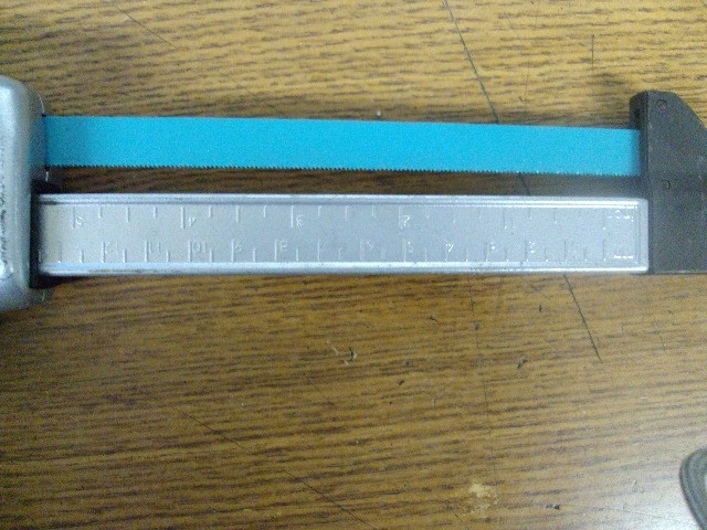 Mac Tools Hacksaw Spring Loaded Graduated mm and Inch B483