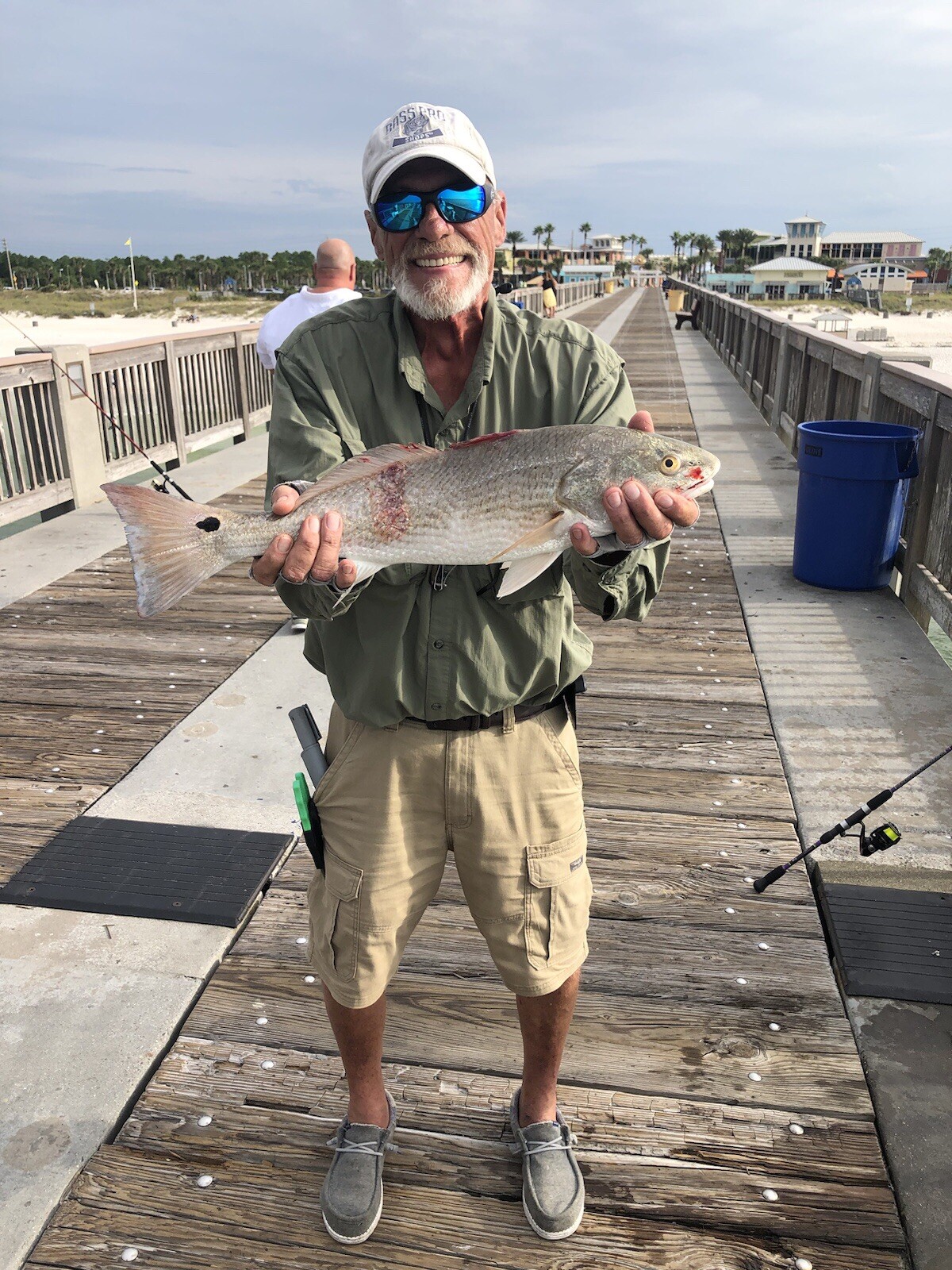 15 light Orange Pompano Jig Teasers. Hook Size 2/0