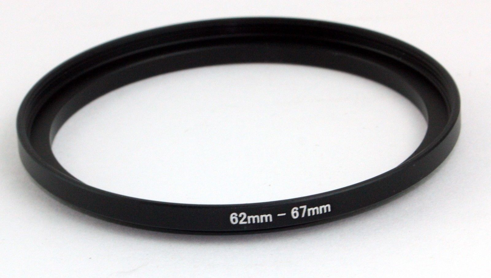 Step-Up Ring - 62mm to 67mm - For Filters Lens Hoods & More - 62-67mm
