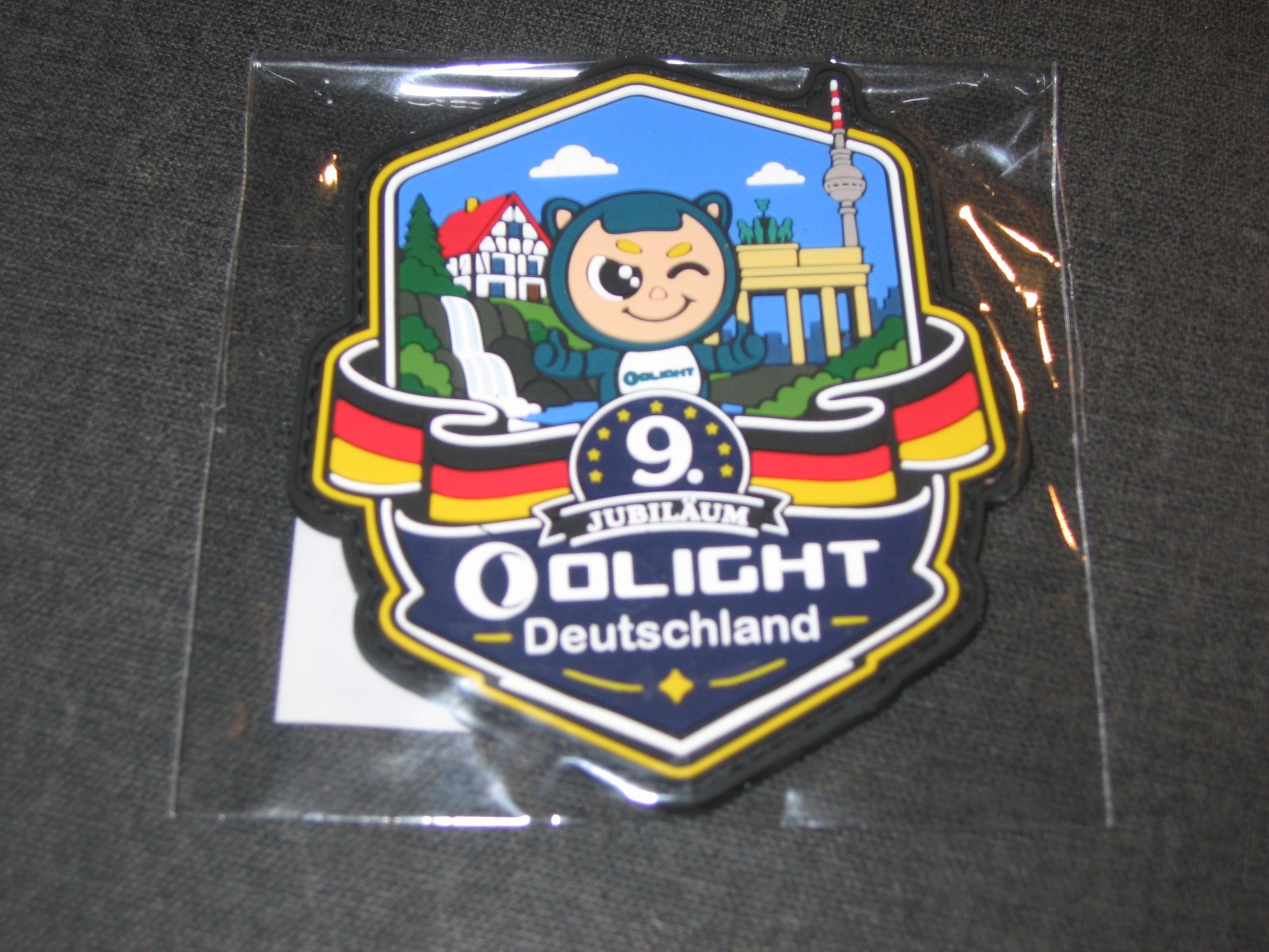OLIGHT Patch -9.  Anniversary - DE9A Patch Germany NEW/NEW & Original Packaging