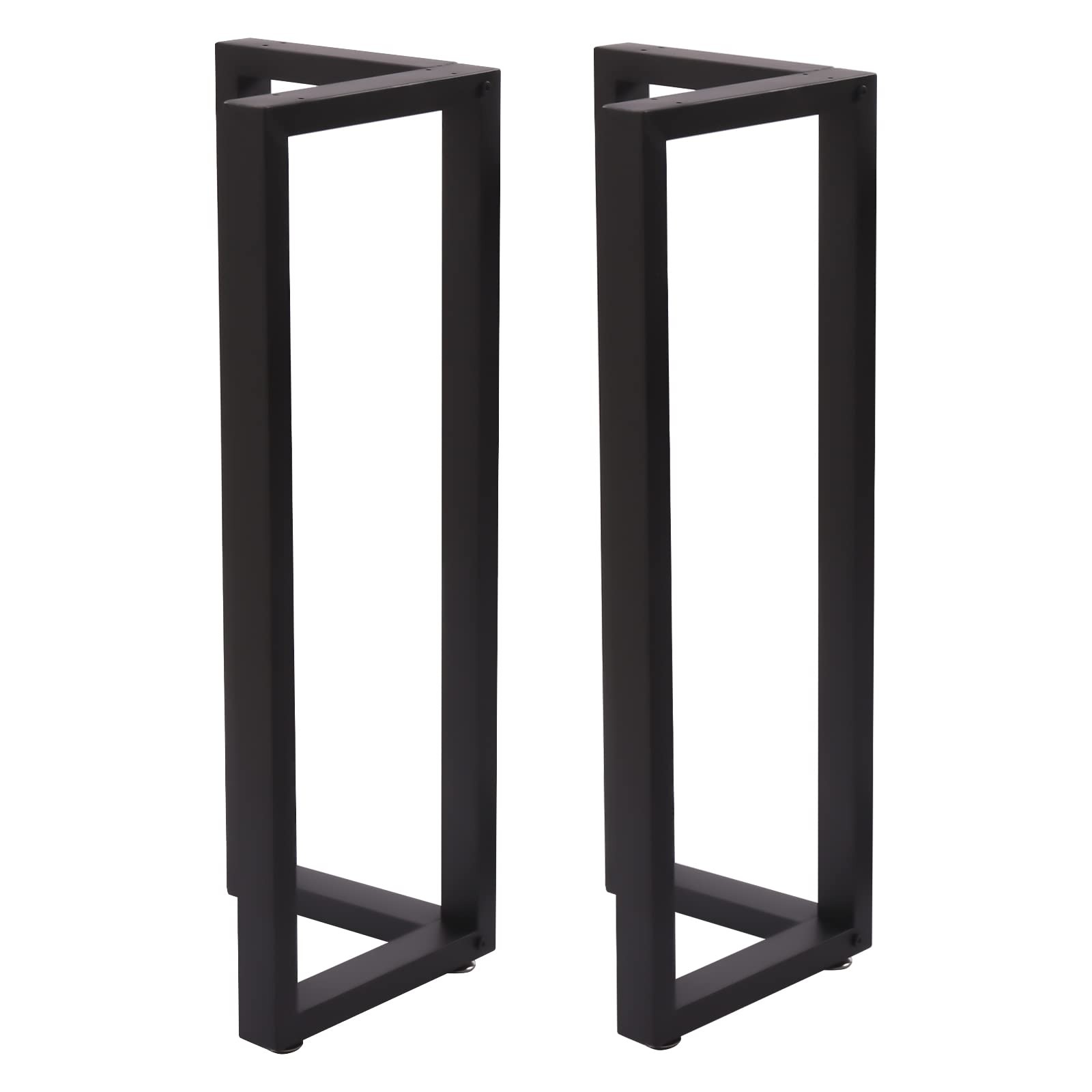 35 Inch Industrial Table Leg Metal V-shape Frame Leg 2pcs for Coffee Table/Bench