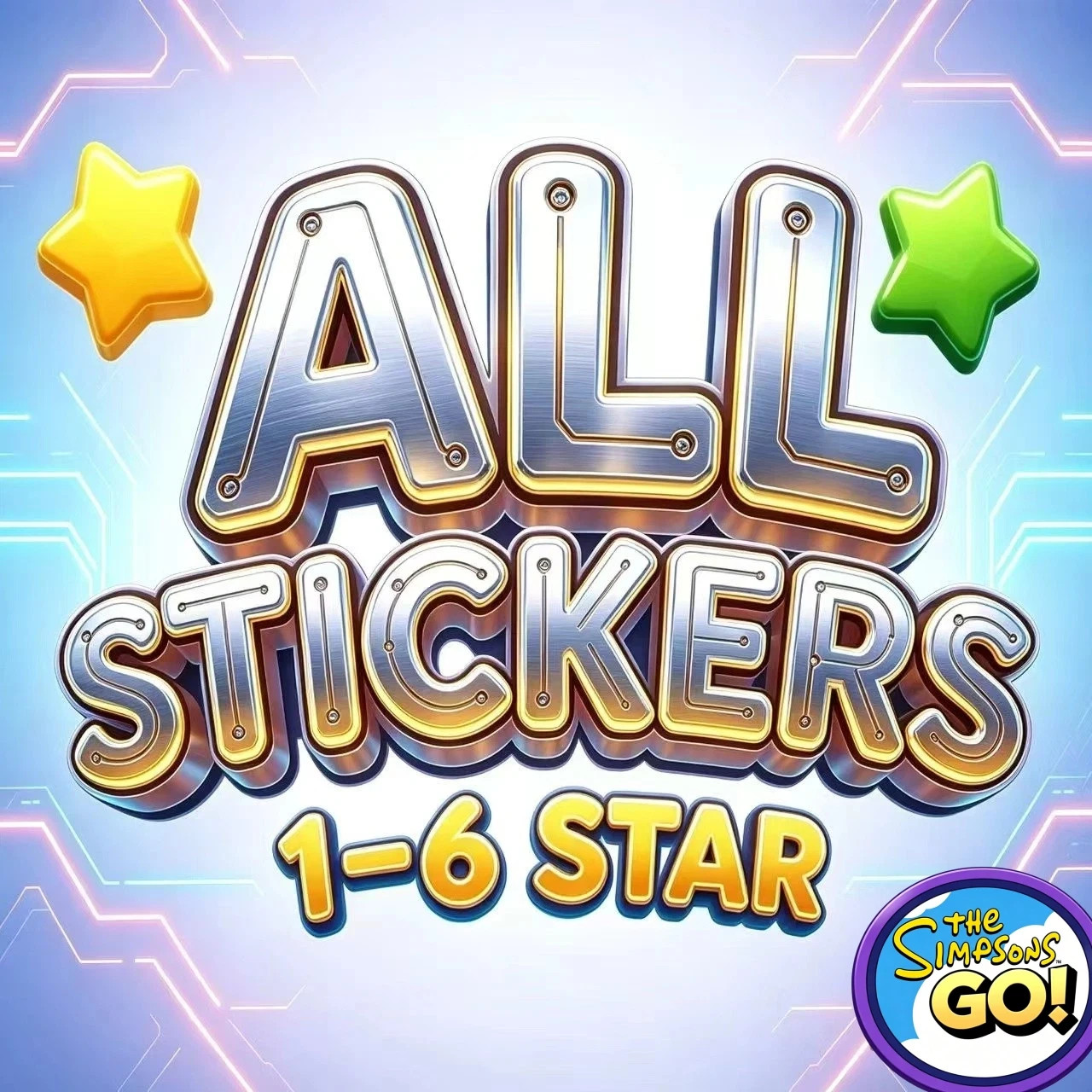 Monopoly Go Stickers 1–6⭐ Stars | The Simpsons ⚡ Fast & Cheap |