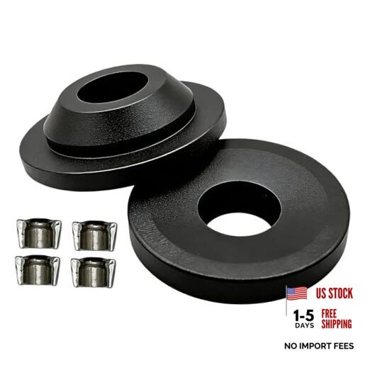 5mm Billet Aluminum Retainers for Predator Non-Hemi 212cc & Tillotson BLACK