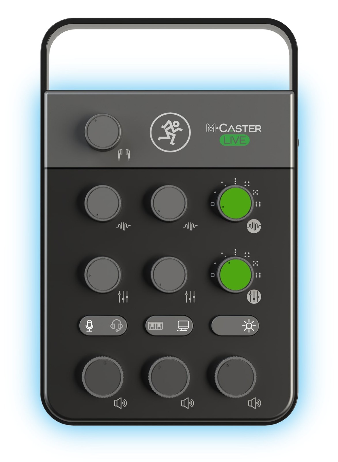 Mackie M Caster Live Streaming Podcasting Portable Smartphone/USB FX Mixer