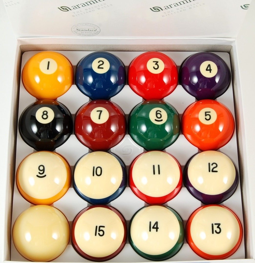 Belgian Aramith Crown Standard Pool Balls Pool Ball set -  FREE SHIPPING