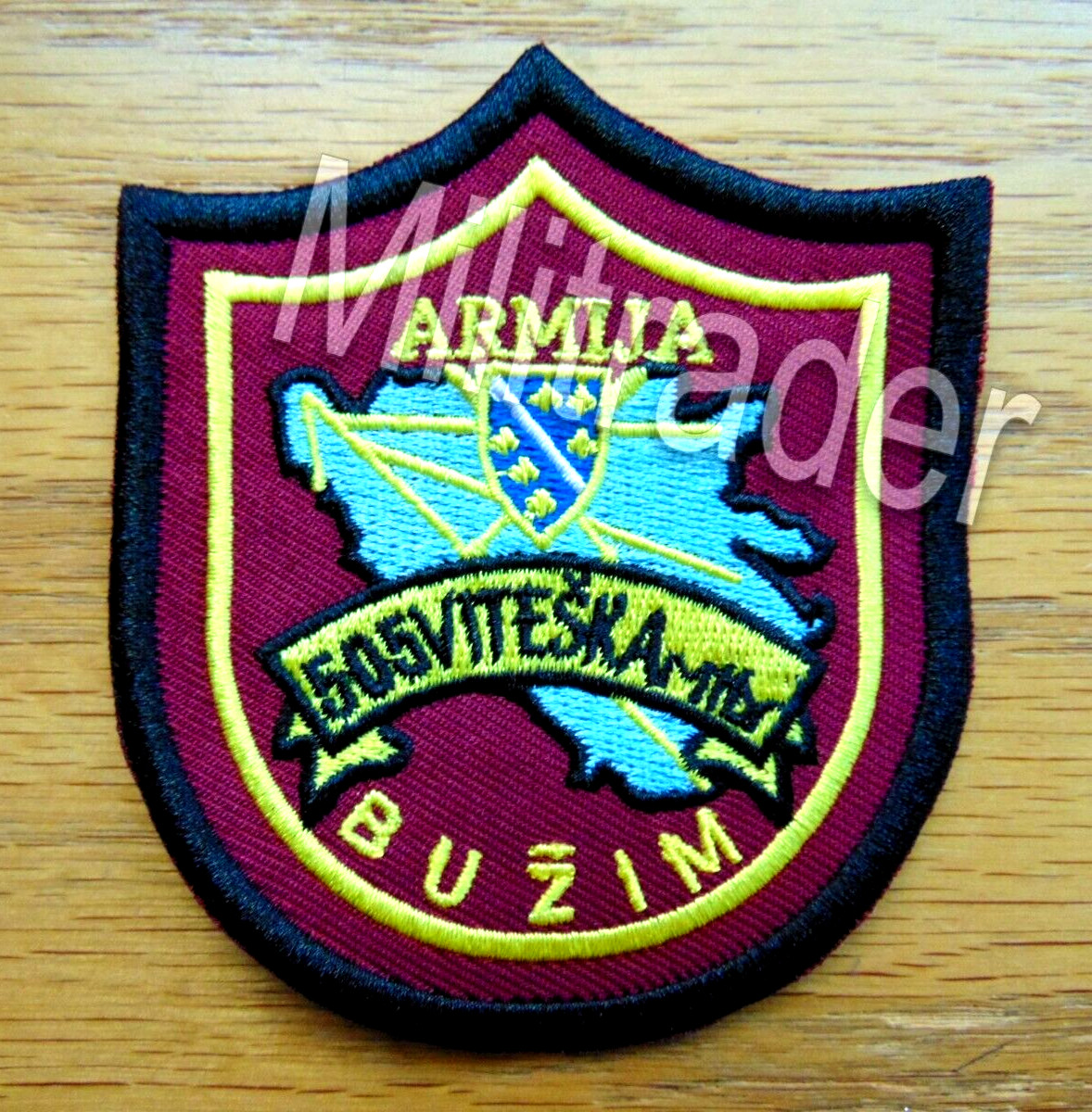 Bosnia Bosnian Army 505 Knight Brigade (BUZIM) Patch