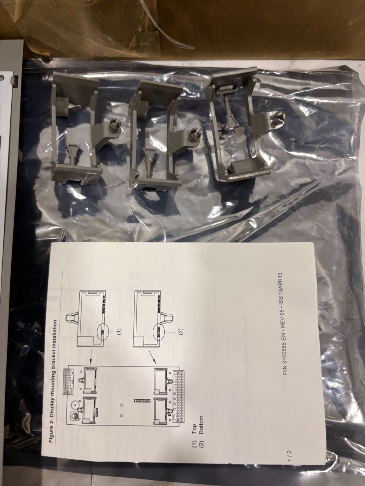 EDWARDS EST 3-LCD DISPLAY UNIT 3100586-EN REV 5