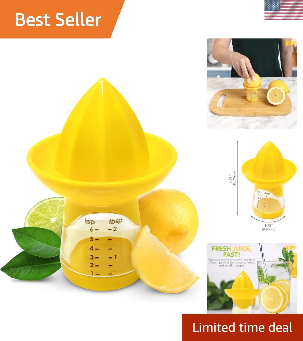 Luxury Lemon and Lime Juicer - BPA-Free, Easy Clean for Perfect Citrus Juice