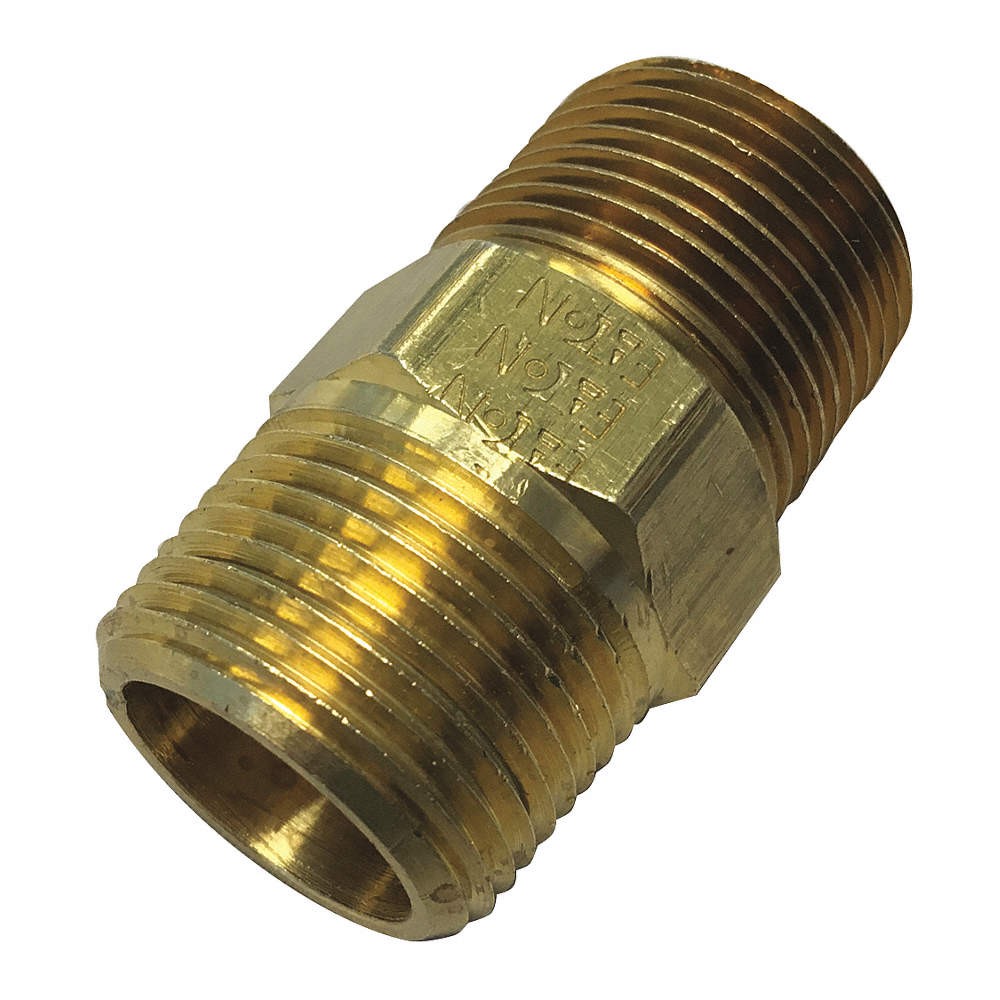 WEATHERHEAD 3325X4 Hose Adapter,1/4",NPTF,1/4",NPTF 55DV78