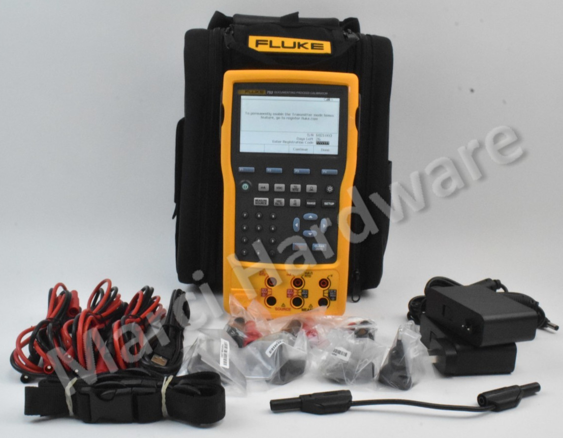 New Fluke 753 documenting process calibrator calibrated 2025