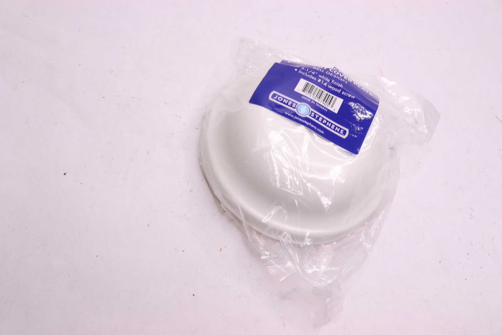 Jones Stephens Bell Cleanout Cover Plate High Impact Plastic 5-1/4" OD C97005