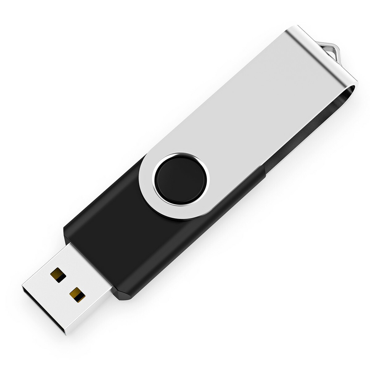 10Pack Swivel USB Flash Drives Memory Stick U Disk Thumb Pendrive Storage Black