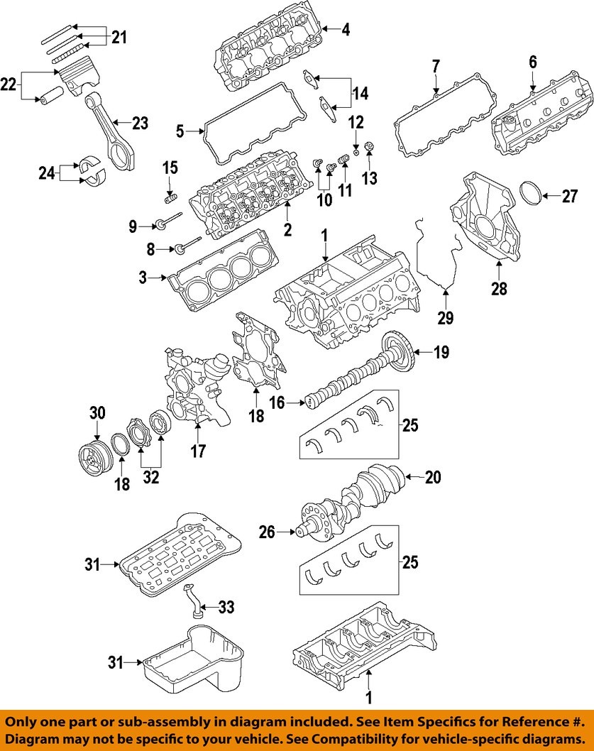 FORD OEM 08-10 E-350 Super Duty-Engine Oil Pump 3C3Z6608BA