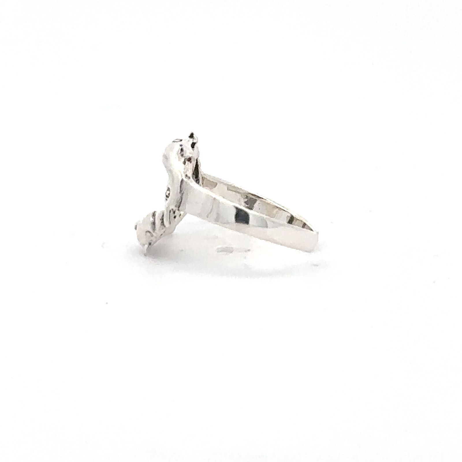 Sterling Silver Triple Dolphin Toe Ring Adjustable Size