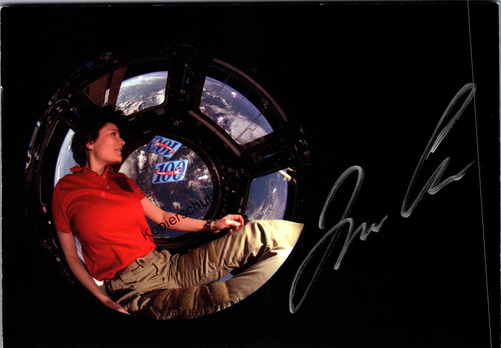 Original Autograph Samantha Cristoforetti ESA Astronaut /// Autograph A 332972