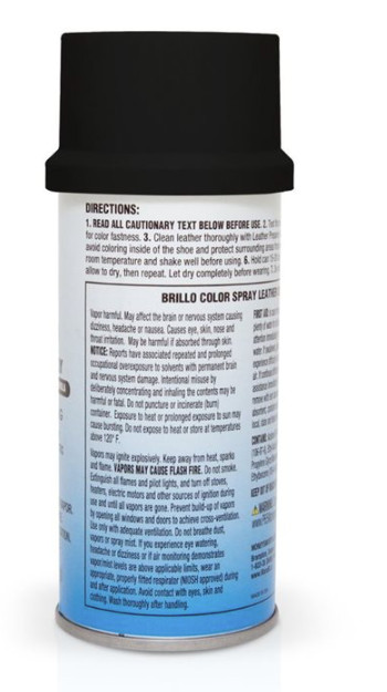 SHOE COLOR SPRAY 4.5oz - ASSORTED COLORS