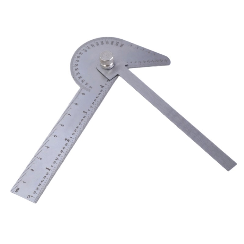 9cm 4 Inch Multipurpose Protractor Clear Scale for Accurate Angles Measurement