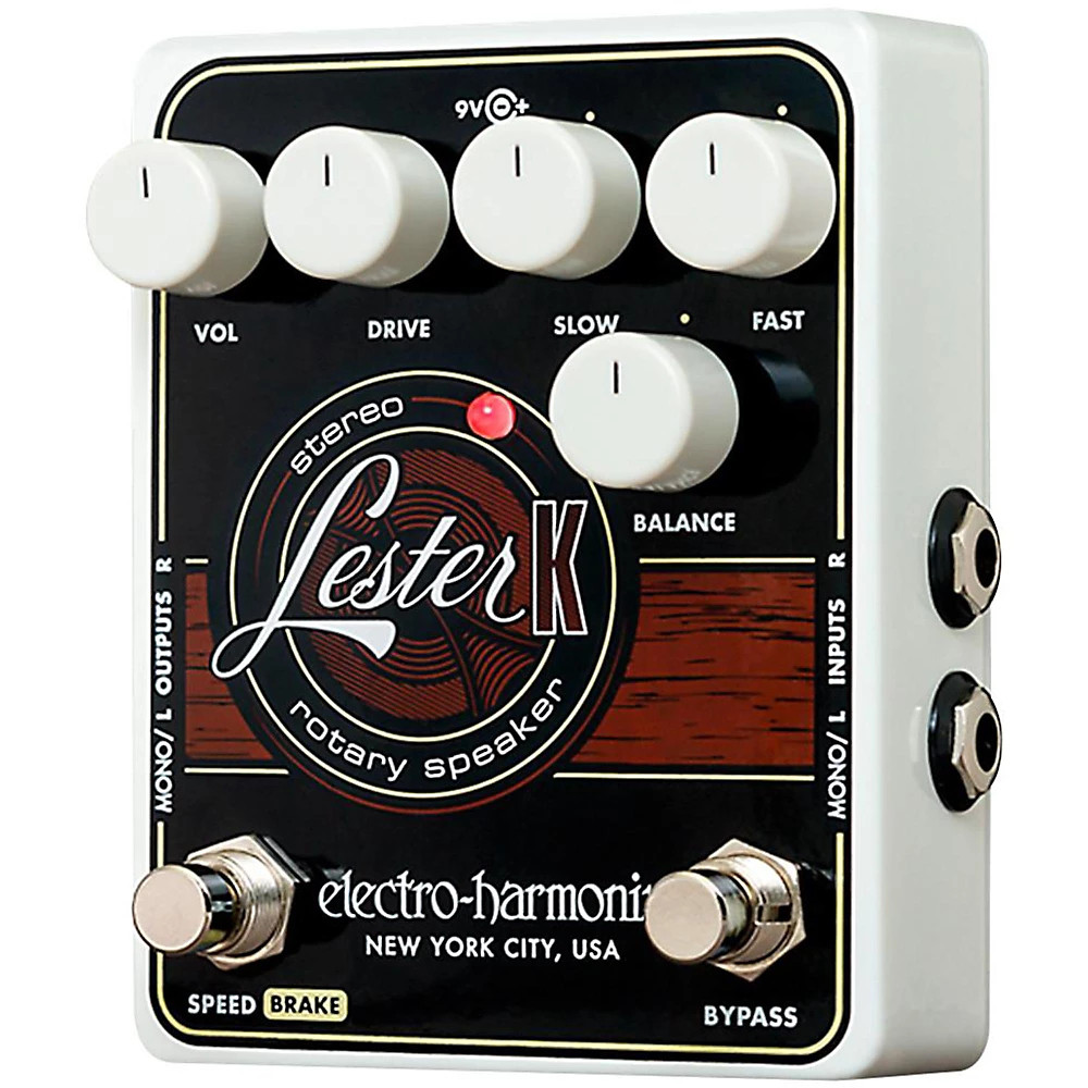ElectroHarmonix LESTERK Stereo Rotary Speaker Pedal LN