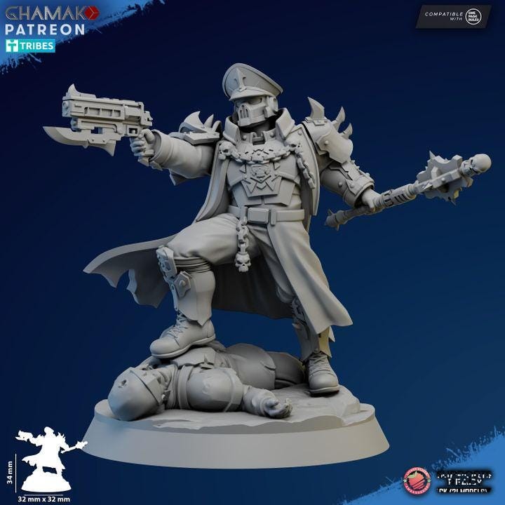 Corrupted Guard Commissar - Ghamak